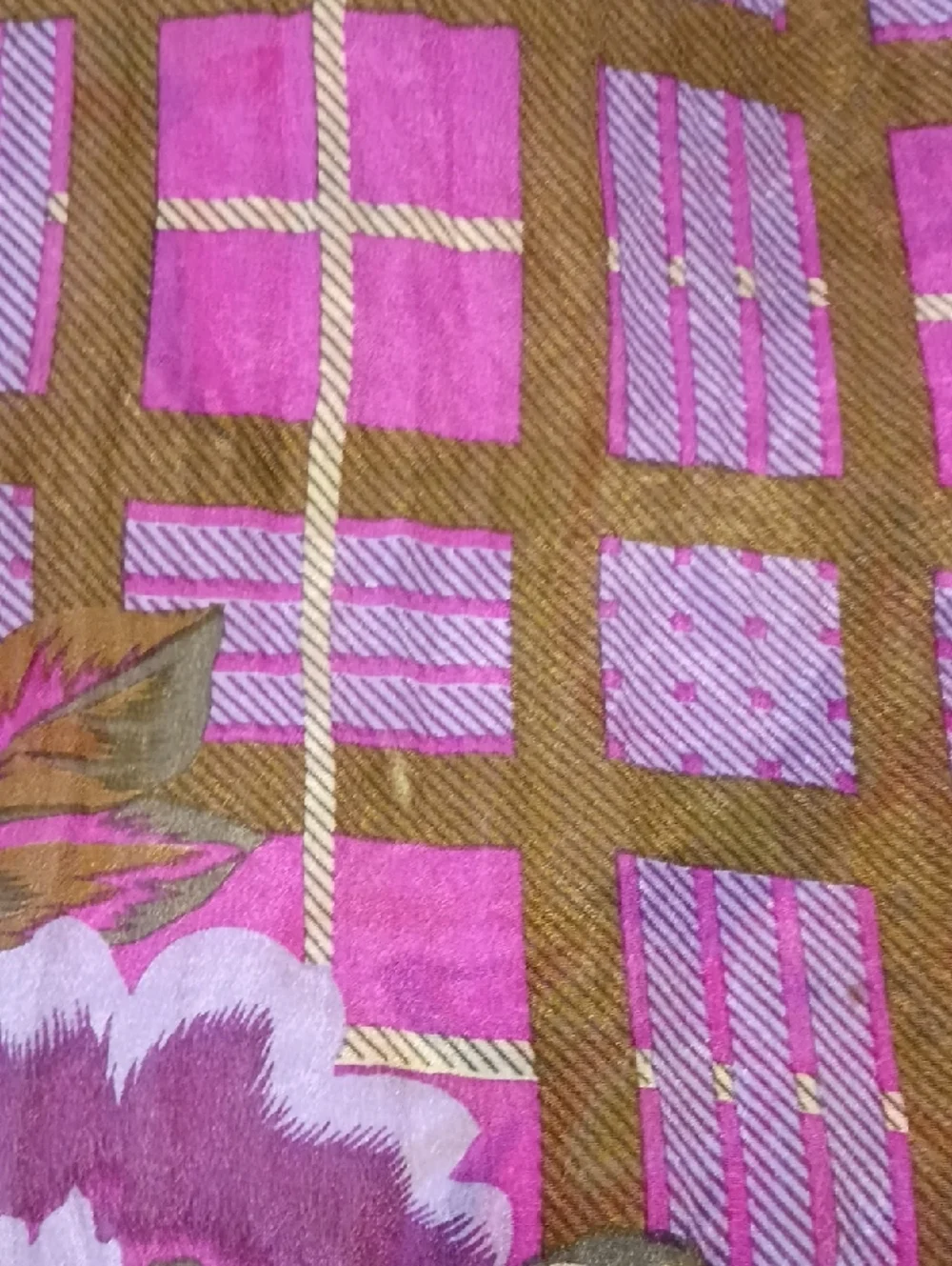 Oscar de la Renta Vintage Silk Scarf